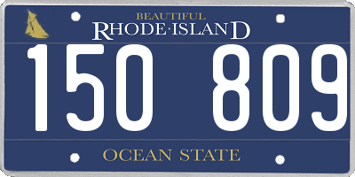 RI license plate 150809