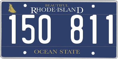 RI license plate 150811