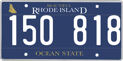 RI license plate 150818