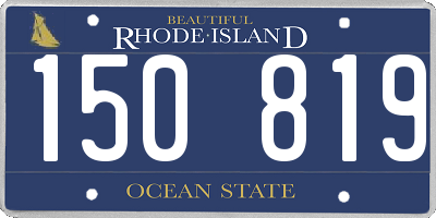 RI license plate 150819