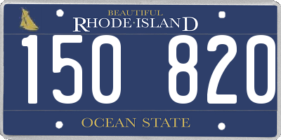 RI license plate 150820