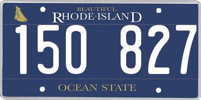 RI license plate 150827