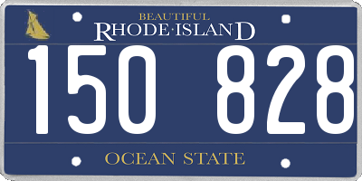 RI license plate 150828