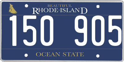 RI license plate 150905