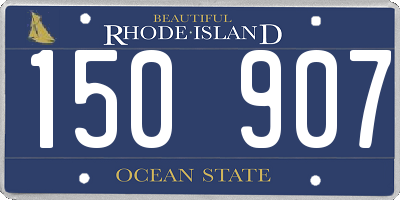 RI license plate 150907