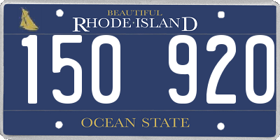 RI license plate 150920