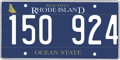 RI license plate 150924