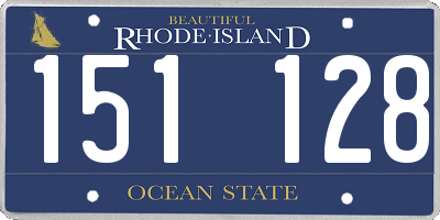 RI license plate 151128