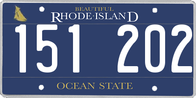 RI license plate 151202
