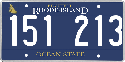 RI license plate 151213