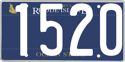 RI license plate 1520