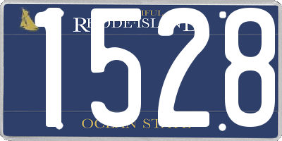 RI license plate 1528