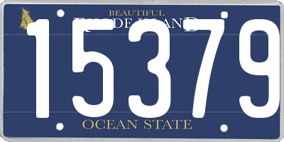 RI license plate 15379
