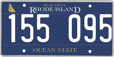 RI license plate 155095