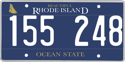 RI license plate 155248