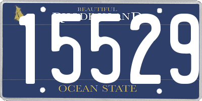 RI license plate 15529