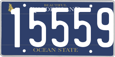 RI license plate 15559
