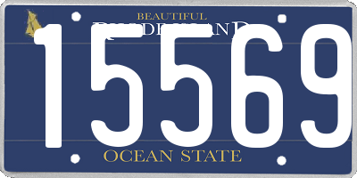 RI license plate 15569