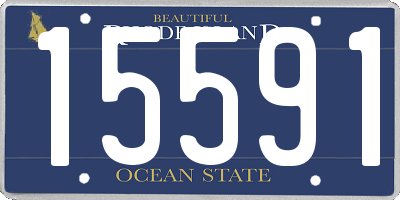 RI license plate 15591