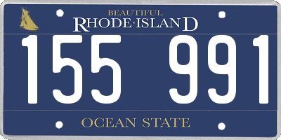RI license plate 155991