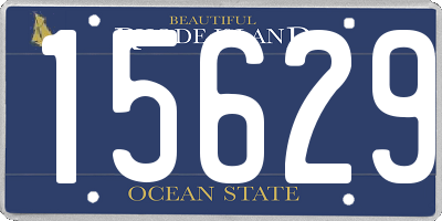 RI license plate 15629