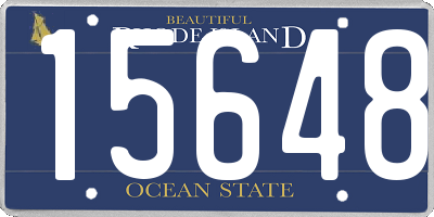 RI license plate 15648