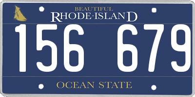 RI license plate 156679