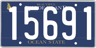 RI license plate 15691