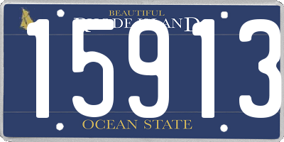 RI license plate 15913