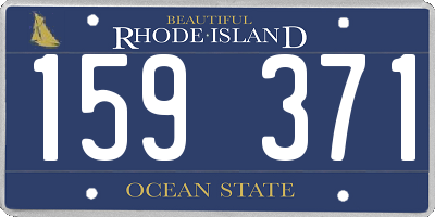 RI license plate 159371