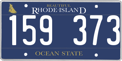 RI license plate 159373