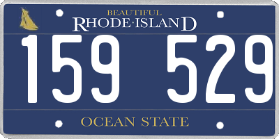 RI license plate 159529