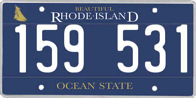 RI license plate 159531