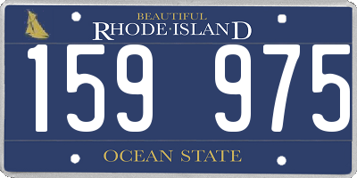 RI license plate 159975
