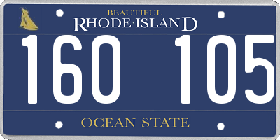 RI license plate 160105