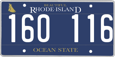 RI license plate 160116