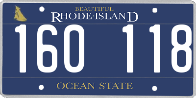 RI license plate 160118