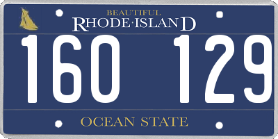 RI license plate 160129