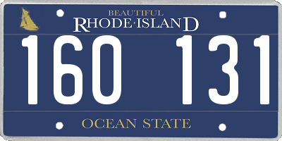 RI license plate 160131