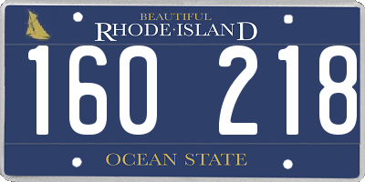 RI license plate 160218