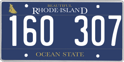 RI license plate 160307