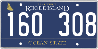 RI license plate 160308