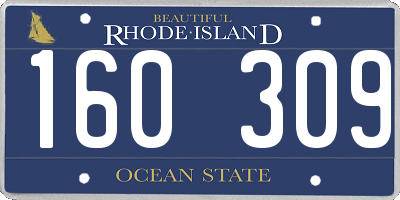 RI license plate 160309