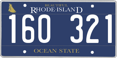 RI license plate 160321