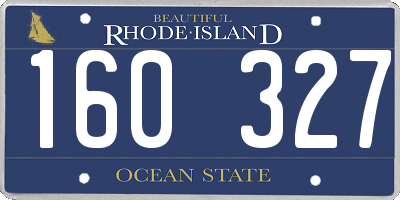 RI license plate 160327