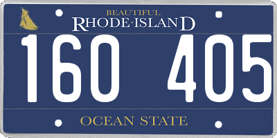 RI license plate 160405