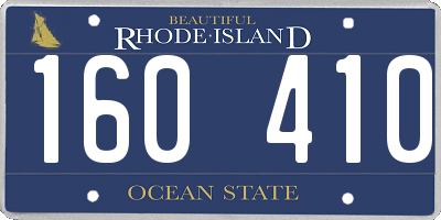 RI license plate 160410