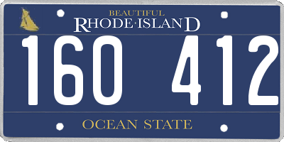 RI license plate 160412