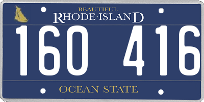 RI license plate 160416