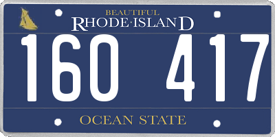 RI license plate 160417